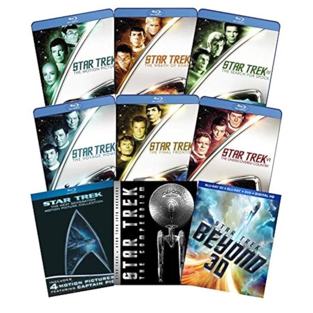 Star Trek DVD  Collection 10 Movies The Motion Picture‎ Compendium Beyond-NWT